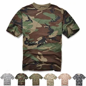 CAMISETA MANGA CORTA CAMUFLAJE