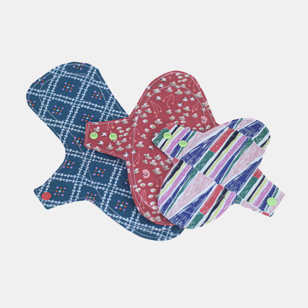 Pack ahorro compresas de tela combinadas - Imagen 2