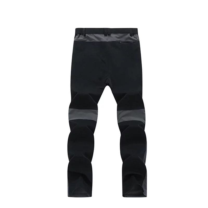 Pantalones de Trekking para hombre, pantalón táctico de secado rápido, Delgado, elástico, para acampar, pescar, escalada de montaña, ciclismo - Imagen 3