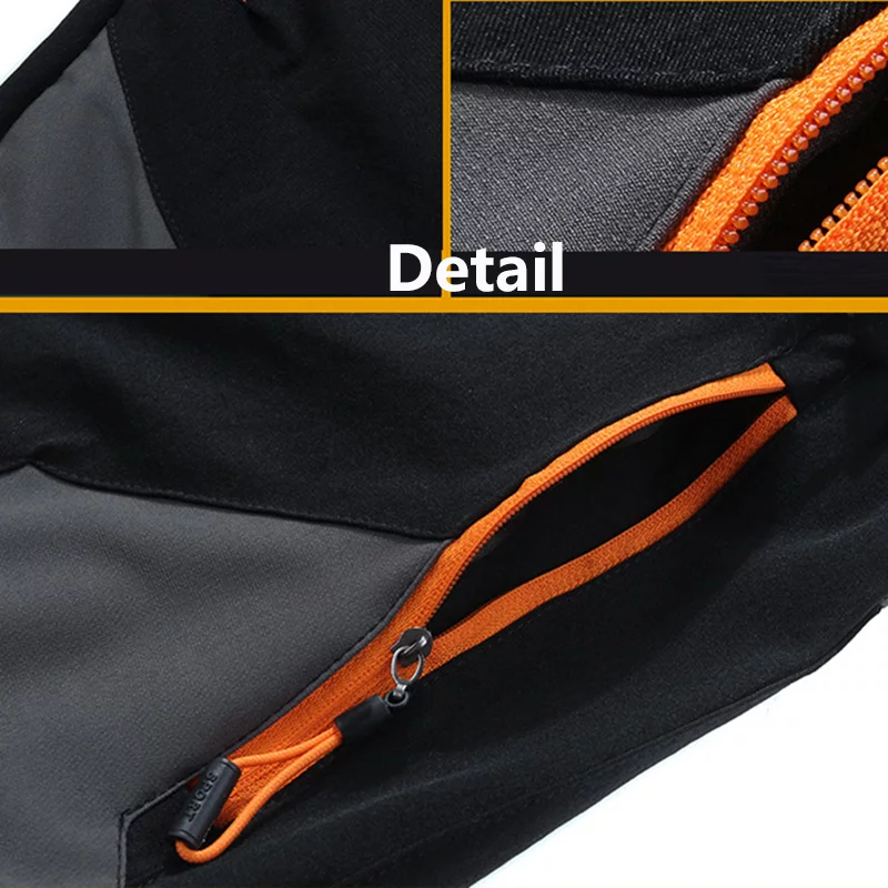 Pantalones de Trekking para hombre, pantalón táctico de secado rápido, Delgado, elástico, para acampar, pescar, escalada de montaña, ciclismo - Imagen 5