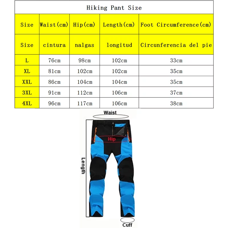 Pantalones de Trekking para hombre, pantalón táctico de secado rápido, Delgado, elástico, para acampar, pescar, escalada de montaña, ciclismo - Imagen 7