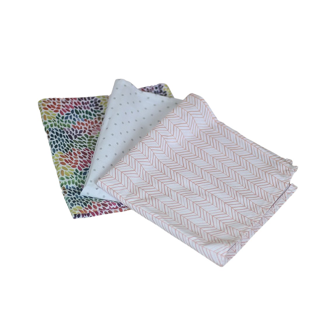 Pañuelo de tela de algodón orgánico - Imagen 2