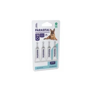 Pipetas Repelentes PARASITAL razas GRANDES Perros 4uds