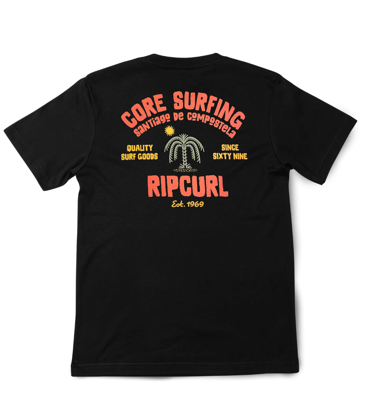 CORE SURFING X RIP CURL UTOPIA SANTIAGO DE COMPOSTELA TEE | CAMISETA DE MANGA CORTA - Imagen 4