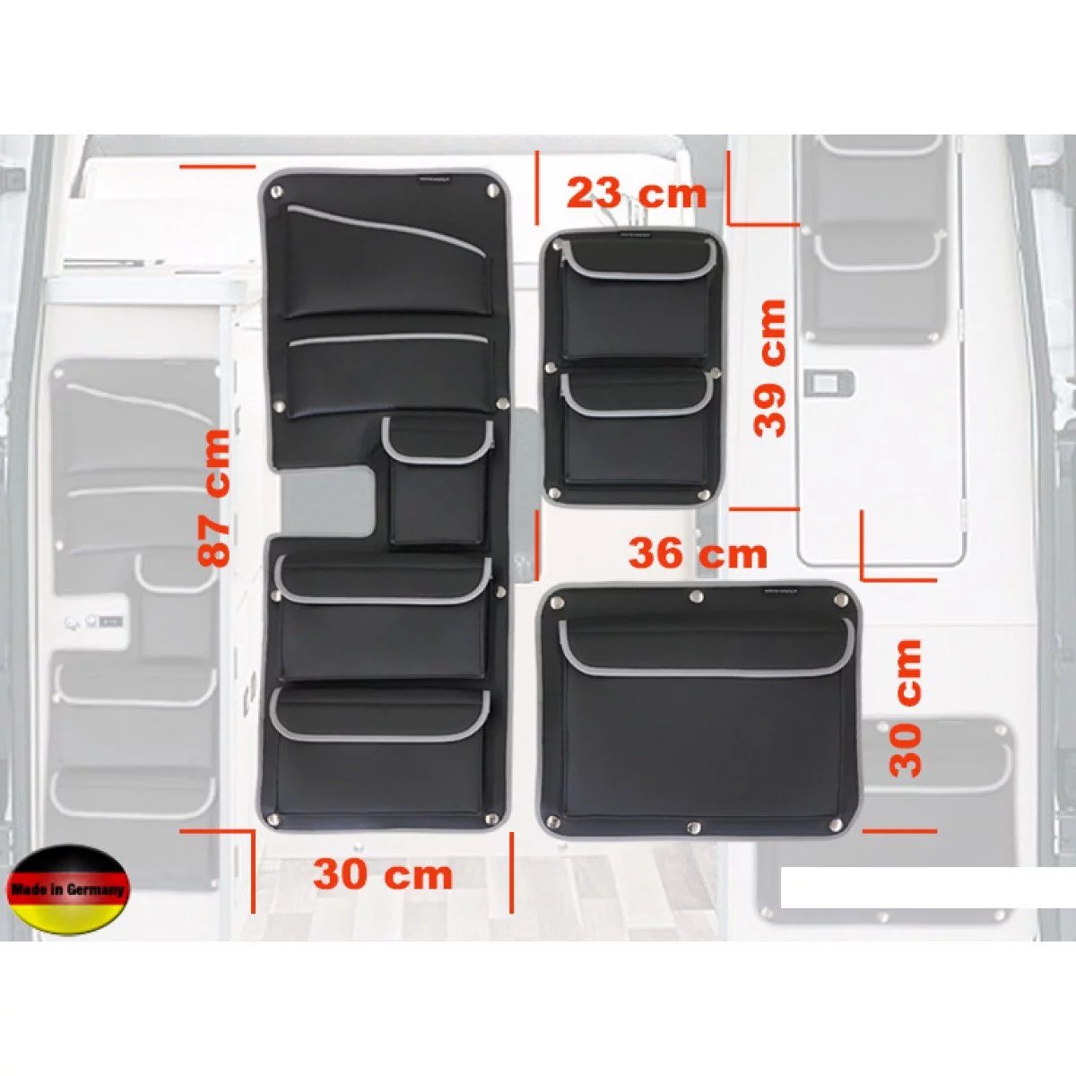 Set Bolsilleros Ford Nugget - Imagen 5