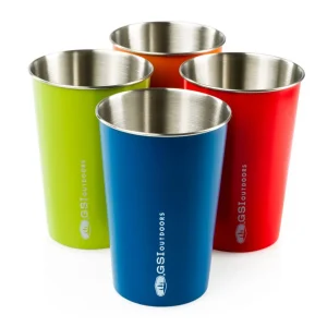 Set Vasos Acero Glacier 500ml