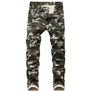 PANTALONES MODELO SLIM CAMUFLAJE