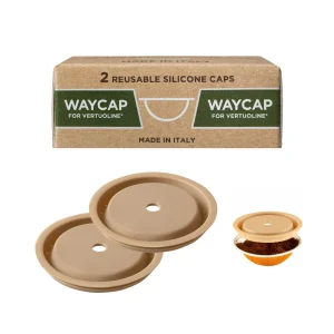 Tapa reutilizable para cápsula de café para Nespresso Vertuoline – kit doble
