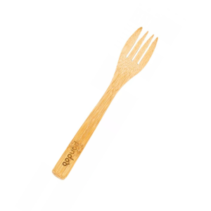 Tenedor reutilizable de bambú