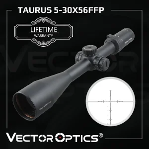 Vector Optics-Mira telescópica Taurus 5 para caza de largo alcance, dispositivo con retícula táctica militar, con primer plano focal, de 30x 56, de alta calidad