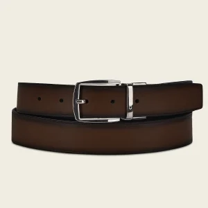 Cinturón de vestir reversible