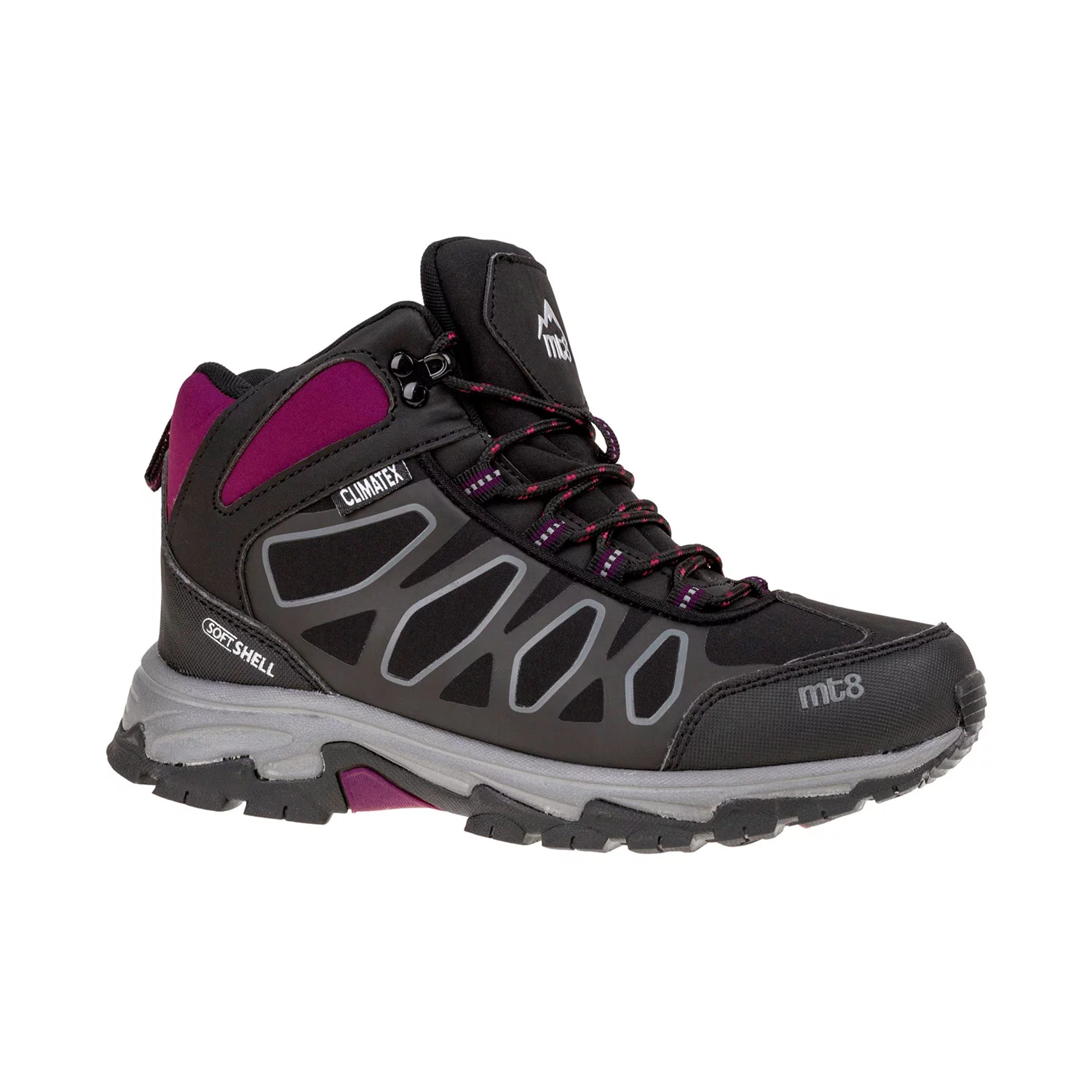 Zapatos de Senderismo para Mujer, Marca Sweden KLë 849546 Negro FORUM-HI, Botas de Montaña, al Aire Libre, Buena Calidad, Botas para la Lluvia con Membrana Impermeable, Bota trekking para las Mujeres de Deporte Botínes - Imagen 3