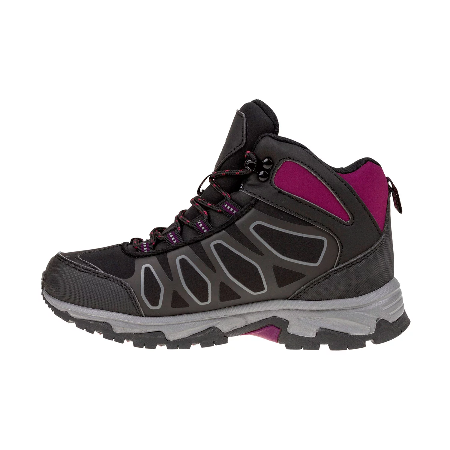 Zapatos de Senderismo para Mujer, Marca Sweden KLë 849546 Negro FORUM-HI, Botas de Montaña, al Aire Libre, Buena Calidad, Botas para la Lluvia con Membrana Impermeable, Bota trekking para las Mujeres de Deporte Botínes - Imagen 4