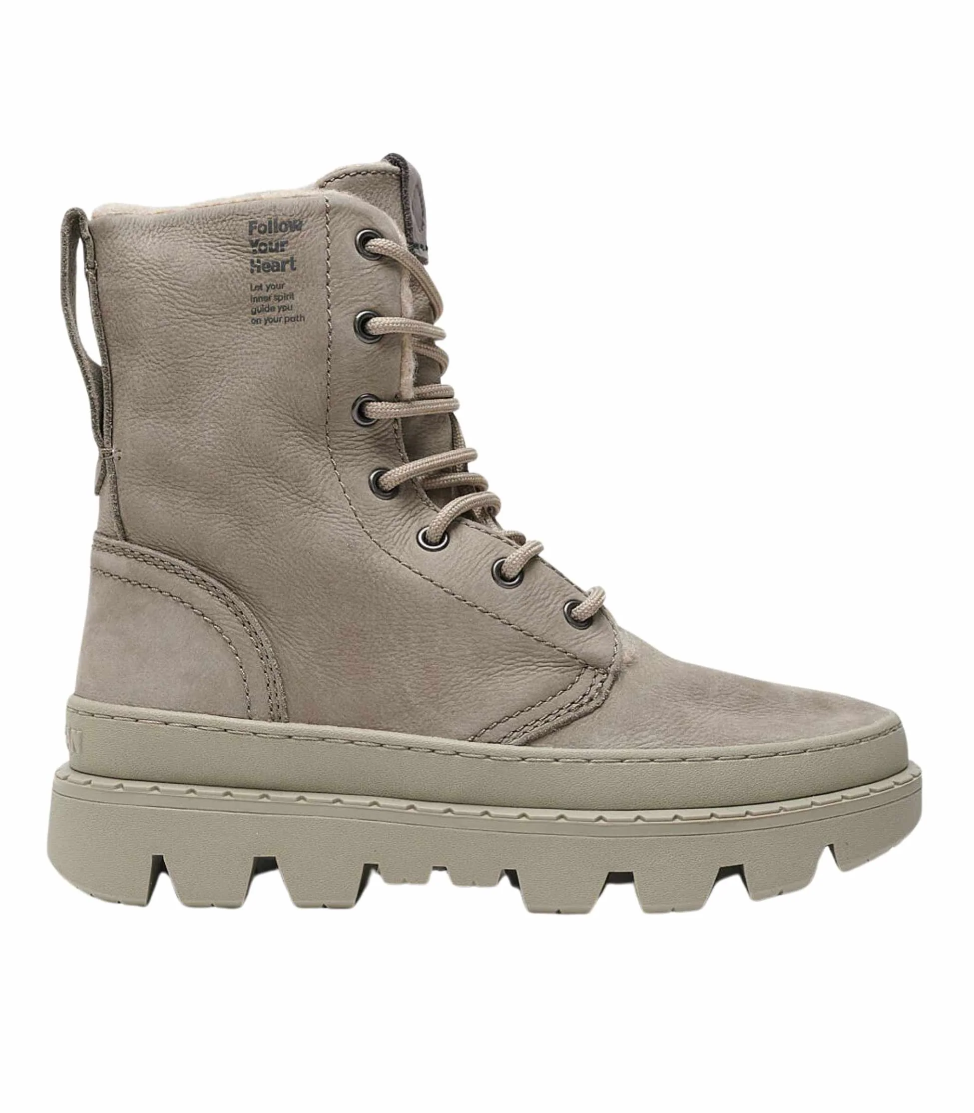 SATORISAN UNALOME LACES PREMIUM WOOL ADVENTURE GREY | BOTAS DE LANA SOSTENIBLES - Imagen 2