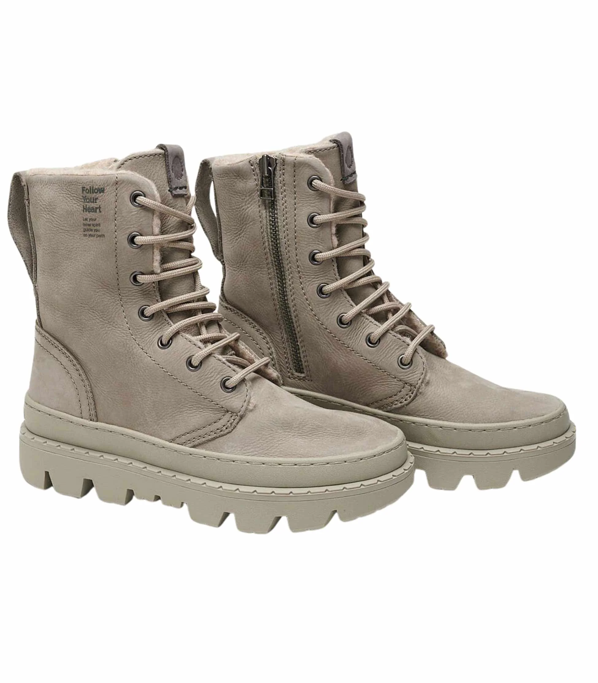 SATORISAN UNALOME LACES PREMIUM WOOL ADVENTURE GREY | BOTAS DE LANA SOSTENIBLES - Imagen 3