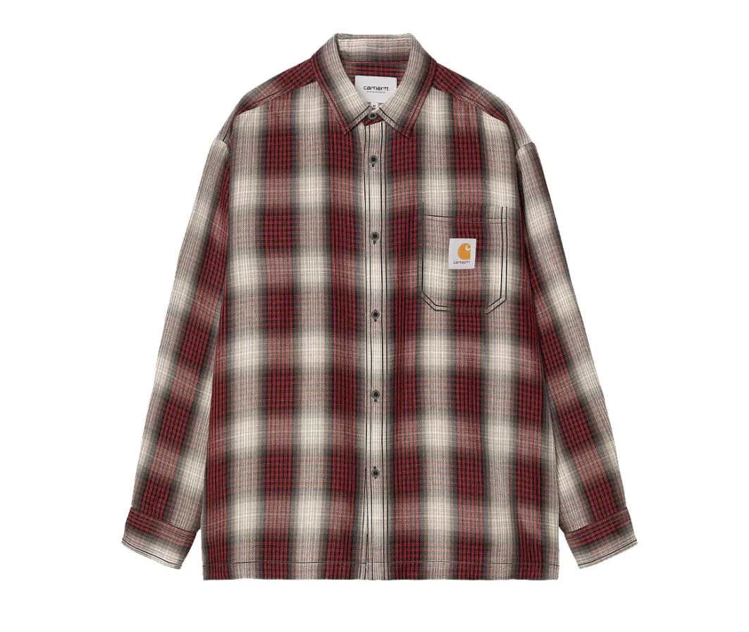 CARHARTT WIP L/S HARLIN SHIRT | CAMISA DE MANGA LARGA CUADROS - Imagen 2