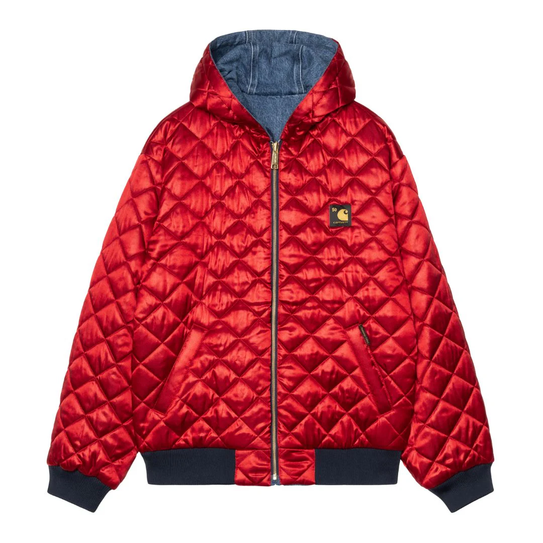 CARHARTT WIP 50 YEARS ANNIVERSARY OG ACTIVE JACKET DENIM | CHAQUETA REVERSIBLE VAQUERA - Imagen 5