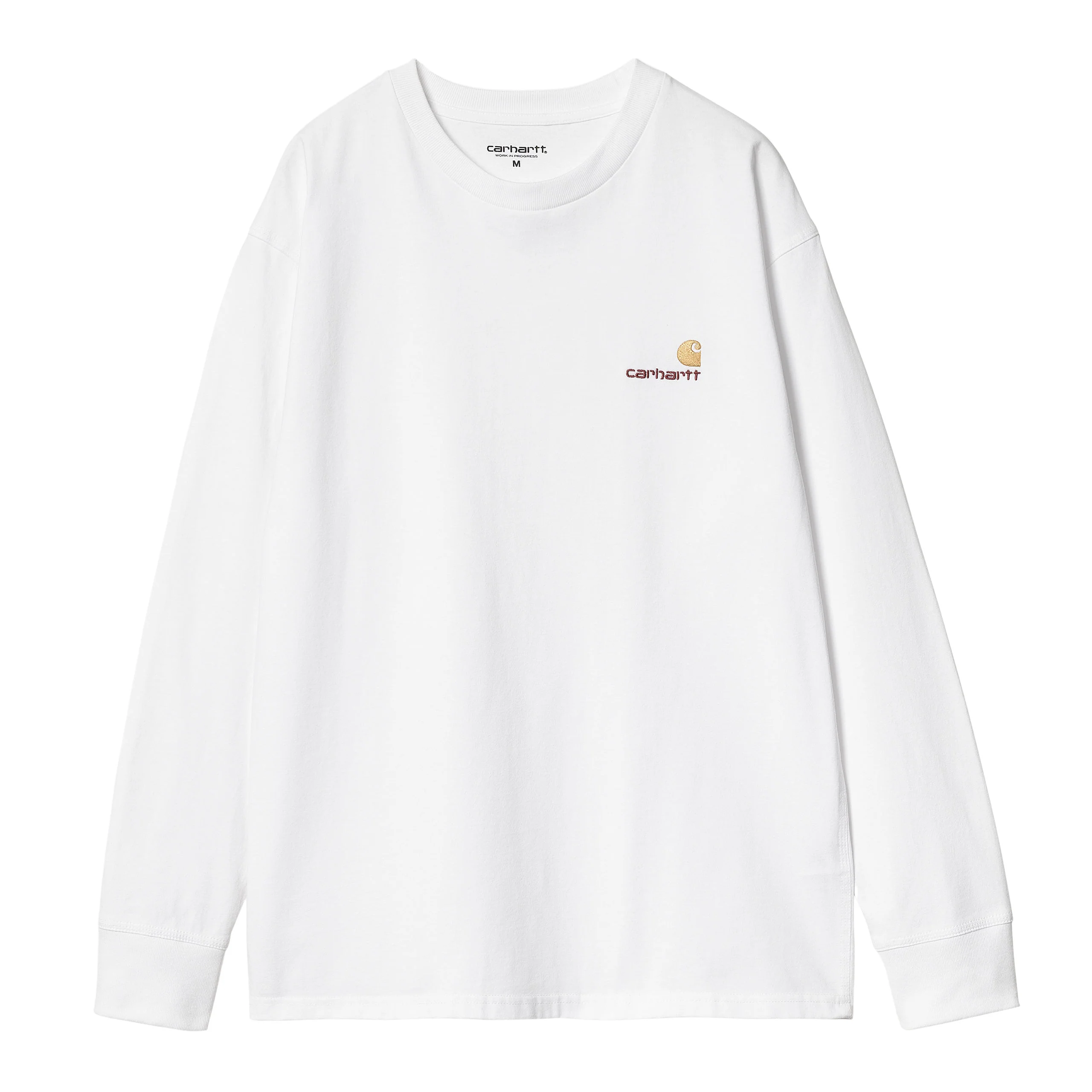 CARHARTT WIP L/S AMERICAN SCRIPT T-SHIRT | CAMISETA BÁSICA DE MANGA LARGA - Imagen 5