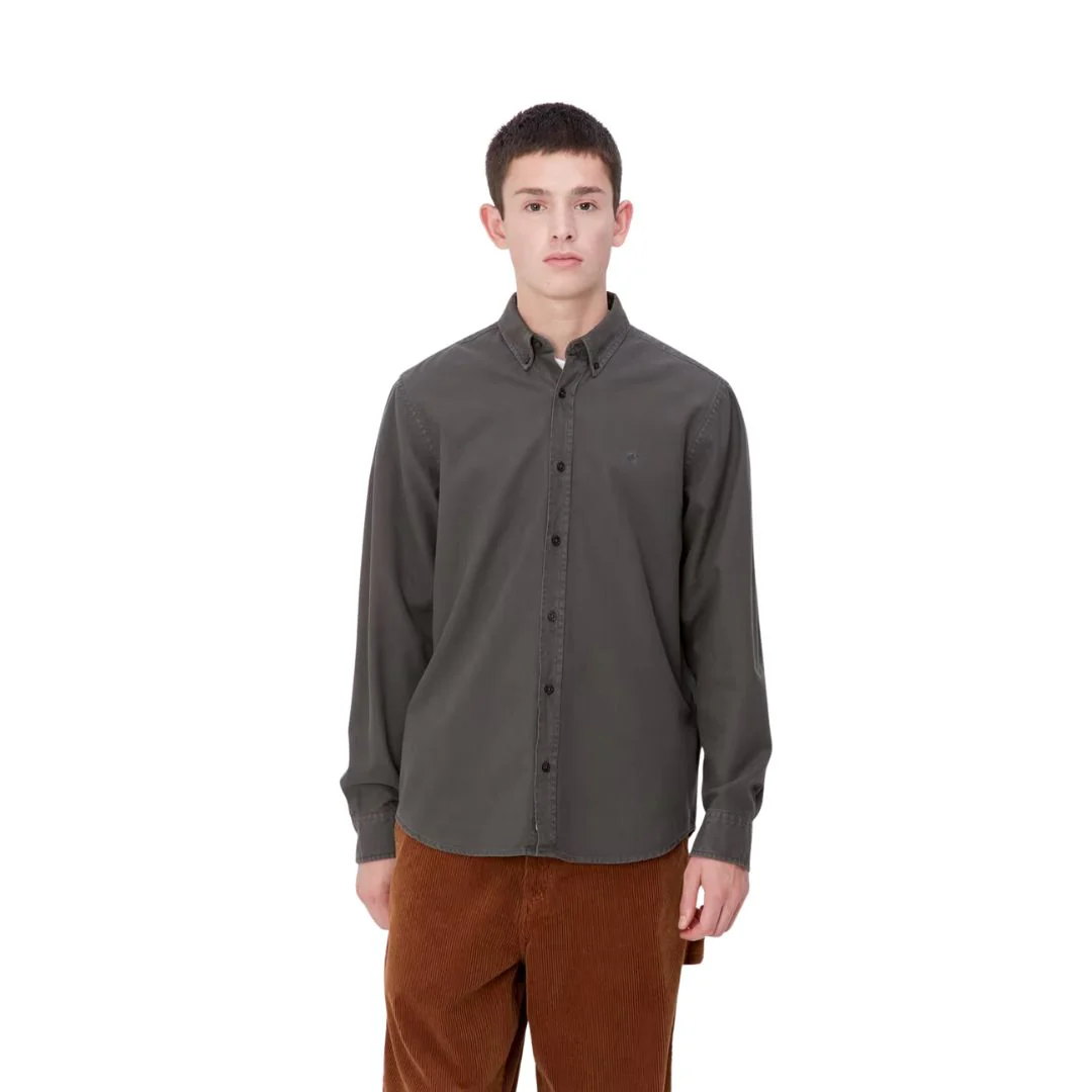 CARHARTT WIP L/S BOLTON SHIRT | CAMISA OXFORD DE ALGODÓN - Imagen 4