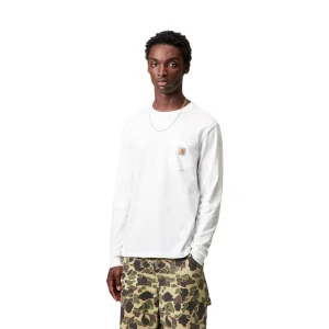 CARHARTT WIP L/S POCKET T-SHIRT | CAMISETA MANGA LARGA CON BOLSILLO