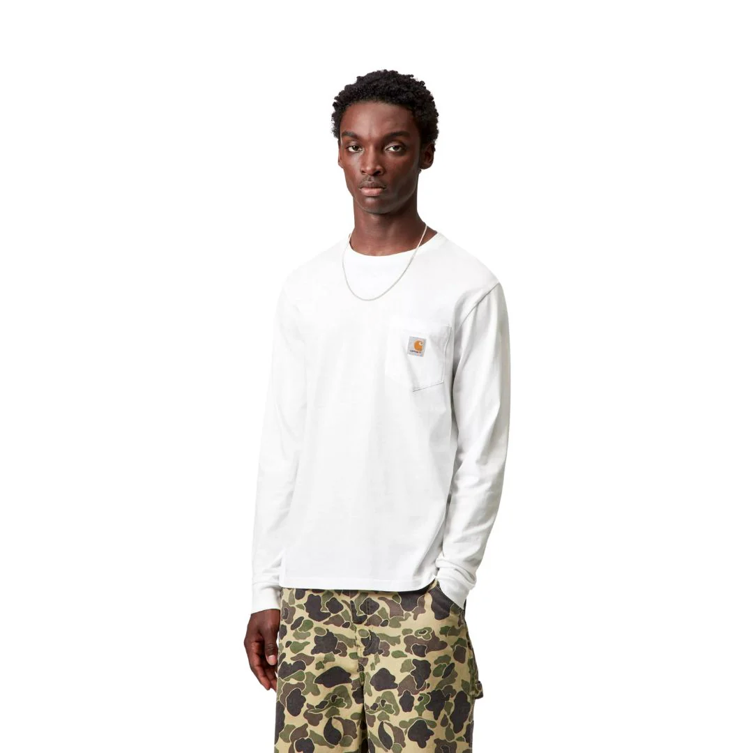 CARHARTT WIP L/S POCKET T-SHIRT | CAMISETA MANGA LARGA CON BOLSILLO