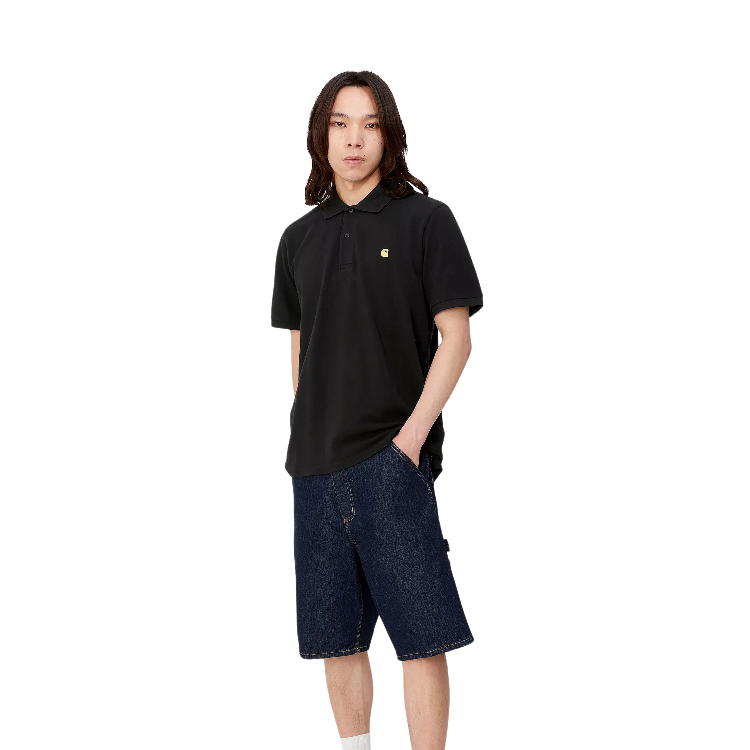 CARHARTT WIP S/S CHASE PIQUE POLO | POLO DE PIQUÉ DE ALGODÓN - Imagen 4