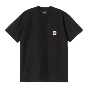 CARHARTT WIP S/S POCKET HEART T-SHIRT | CAMISETA CON BOLSILLO Y PARCHE GRÁFICO