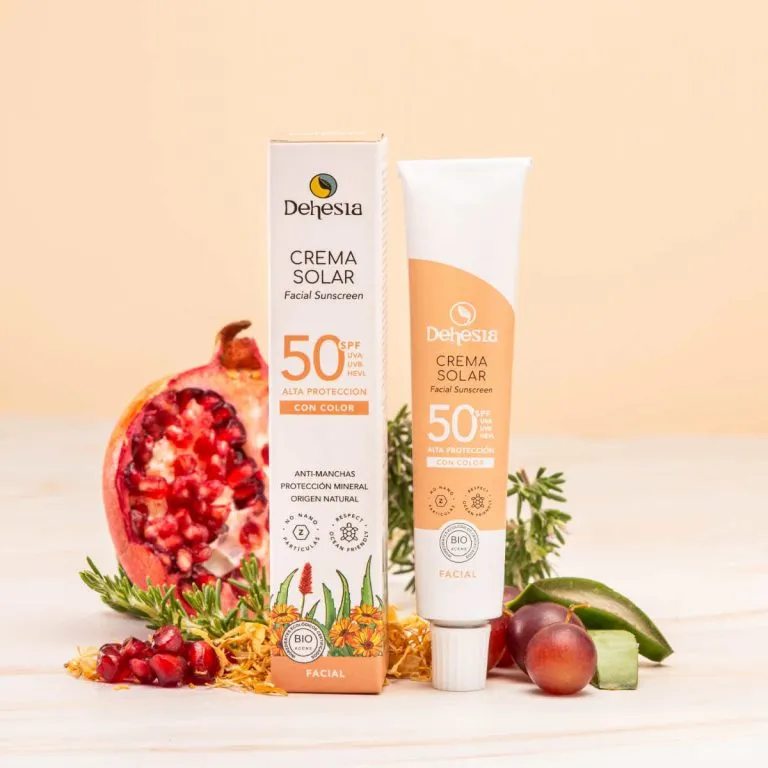 Crema Facial Solar BIO SPF 50 con Color – DEHESIA - Imagen 3