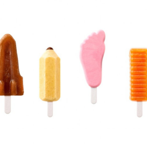 Kit 4 moldes para helados icónicos Lékué