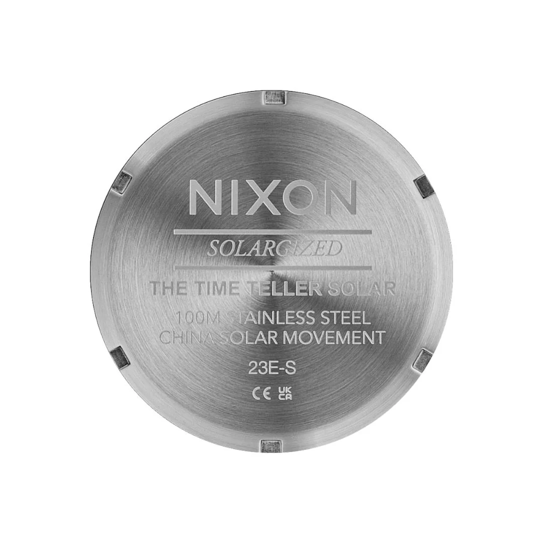 NIXON TIME TELLER SOLAR | RELOJ SOLAR ANALÓGICO - Imagen 6