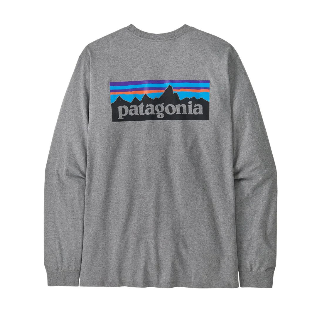 PATAGONIA L/S P-6 LOGO RESPONSIBILI-TEE | CAMISETA SOSTENIBLE DE MANGA LARGA - Imagen 4