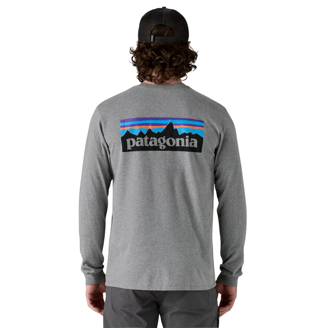 PATAGONIA L/S P-6 LOGO RESPONSIBILI-TEE | CAMISETA SOSTENIBLE DE MANGA LARGA