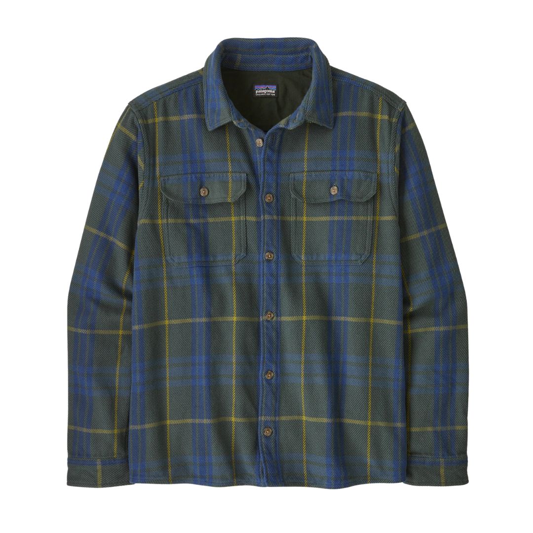 PATAGONIA MEN’S FJORD LOFT SHIRT | CAMISA DE FRANELA PESADA DE ALGODÓN ORGÁNICO - Imagen 4