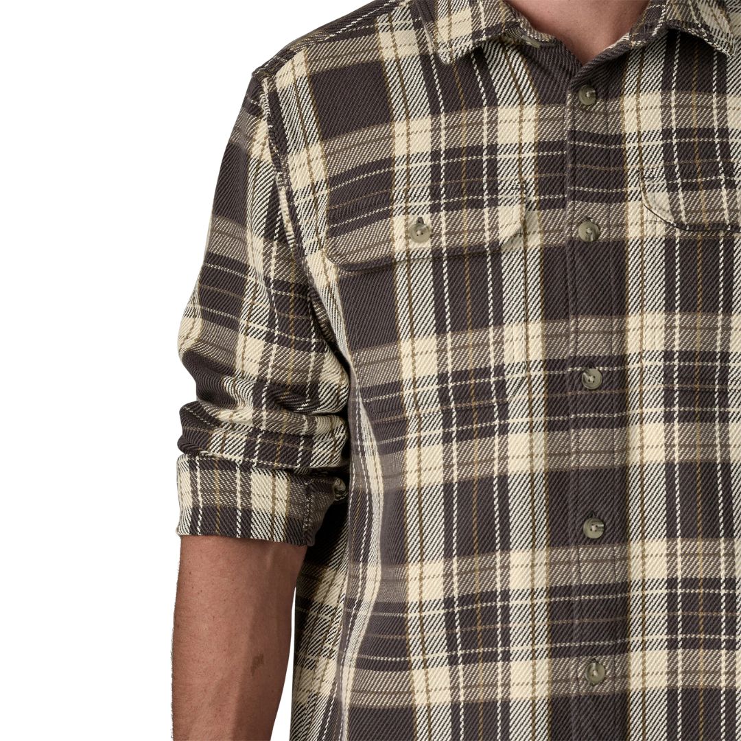 PATAGONIA MEN’S FJORD LOFT SHIRT | CAMISA DE FRANELA PESADA DE ALGODÓN ORGÁNICO - Imagen 8