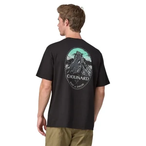 PATAGONIA CHOUINARD CREST POCKET RESPONSIBILI-TEE | CAMISETA ORGÁNICA CON BOLSILLO