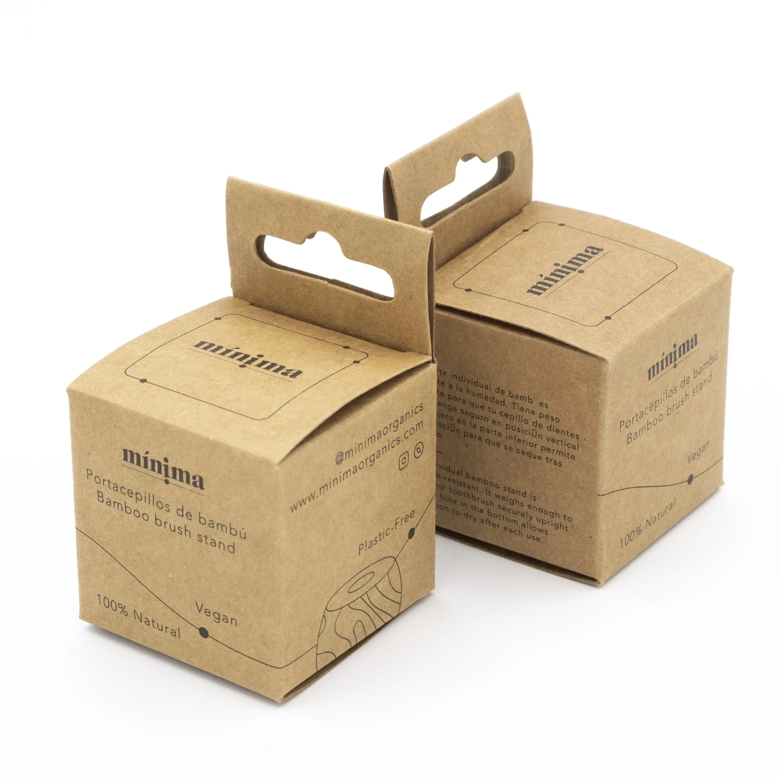 Portacepillos de bambú Mínima Organics - Imagen 4