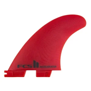 FCS II ACCELERATOR NEO GLASS ECO RED TRI FINS | JUEGO DE QUILLAS TRI-FIN