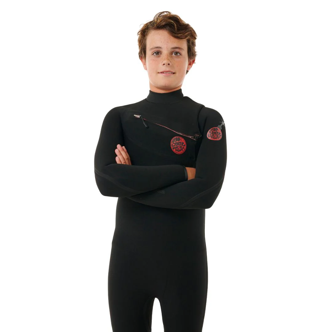 RIP CURL F-BOMB FUSION 4/3MM CHEST ZIP KIDS | TRAJE DE NEOPRENO INFANTIL - Imagen 6