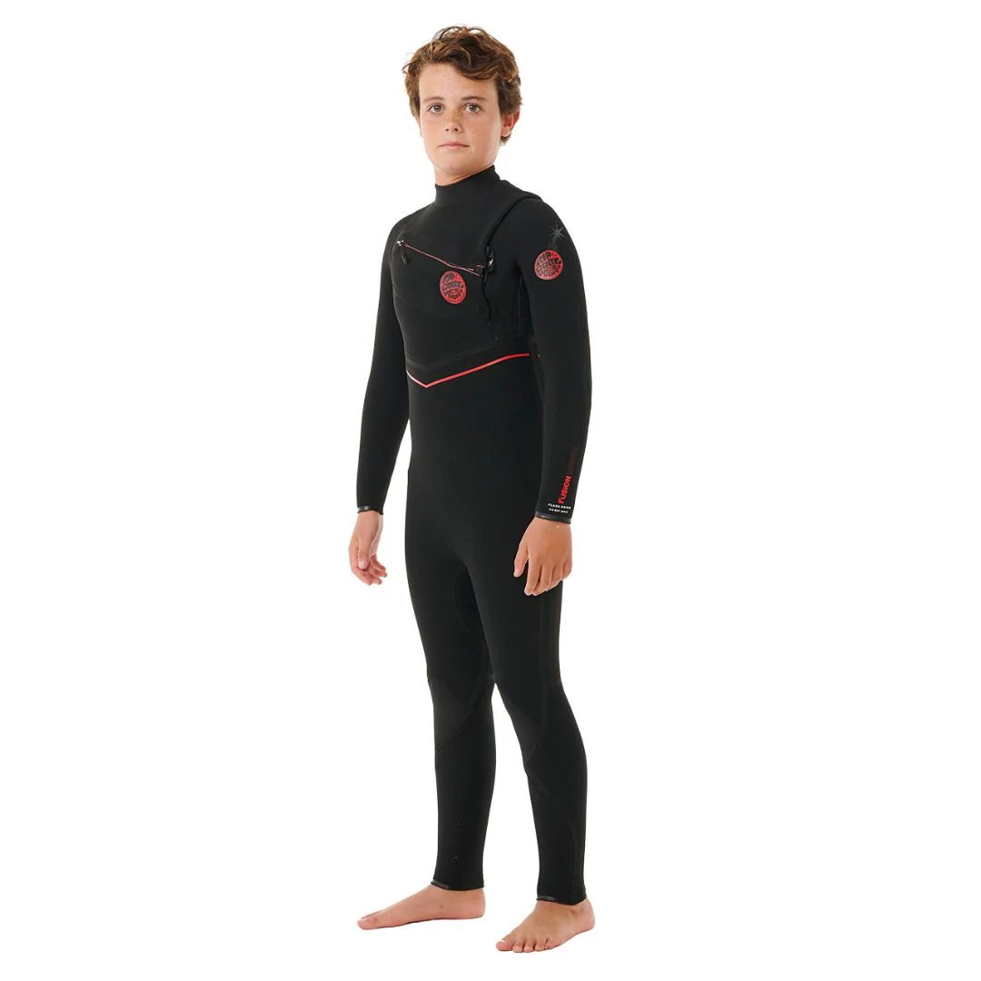 RIP CURL F-BOMB FUSION 4/3MM CHEST ZIP KIDS | TRAJE DE NEOPRENO INFANTIL - Imagen 3