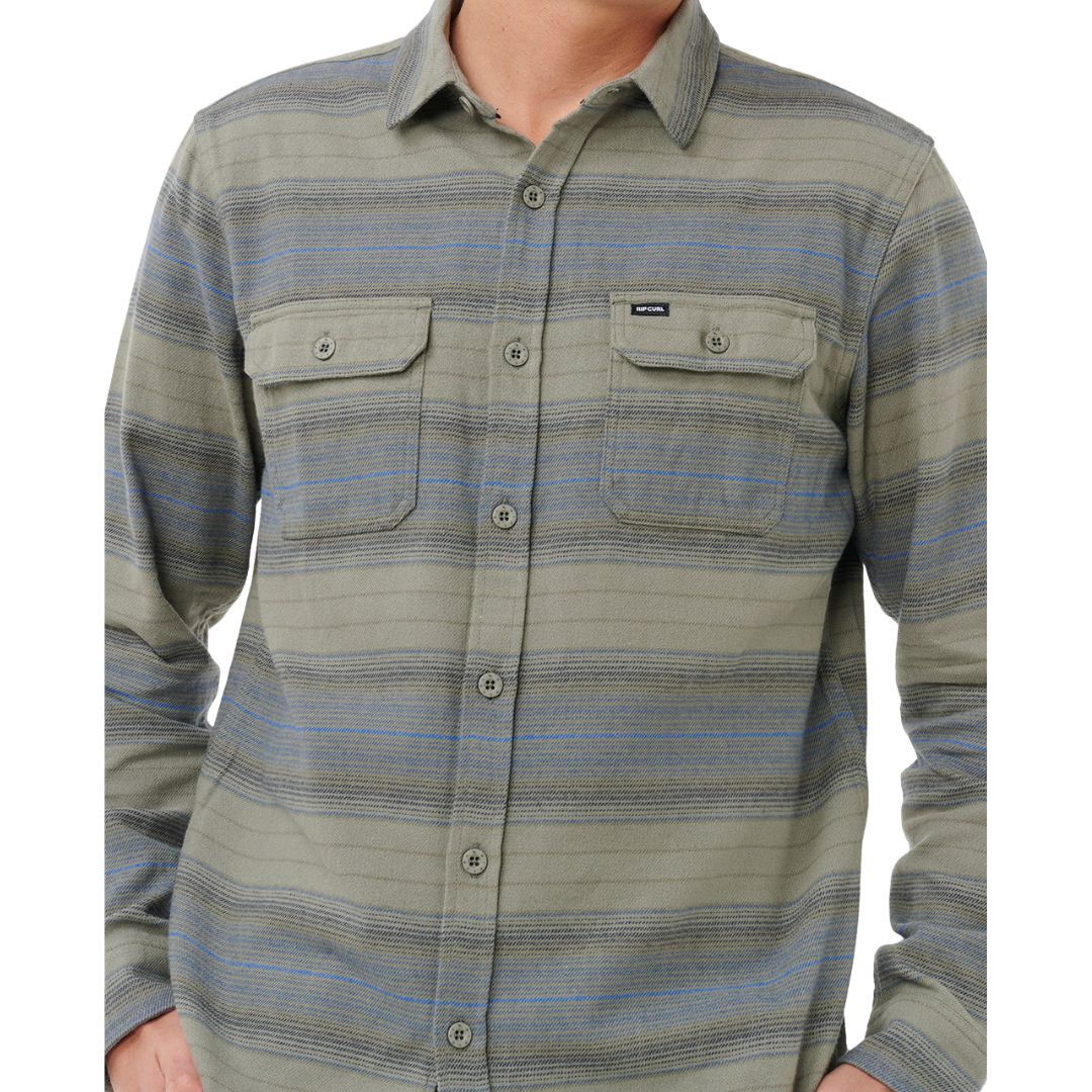 RIP CURL LINE UP FLANNEL SHIRT | CAMISA DE FRANELA CORTE RELAJADO - Imagen 6