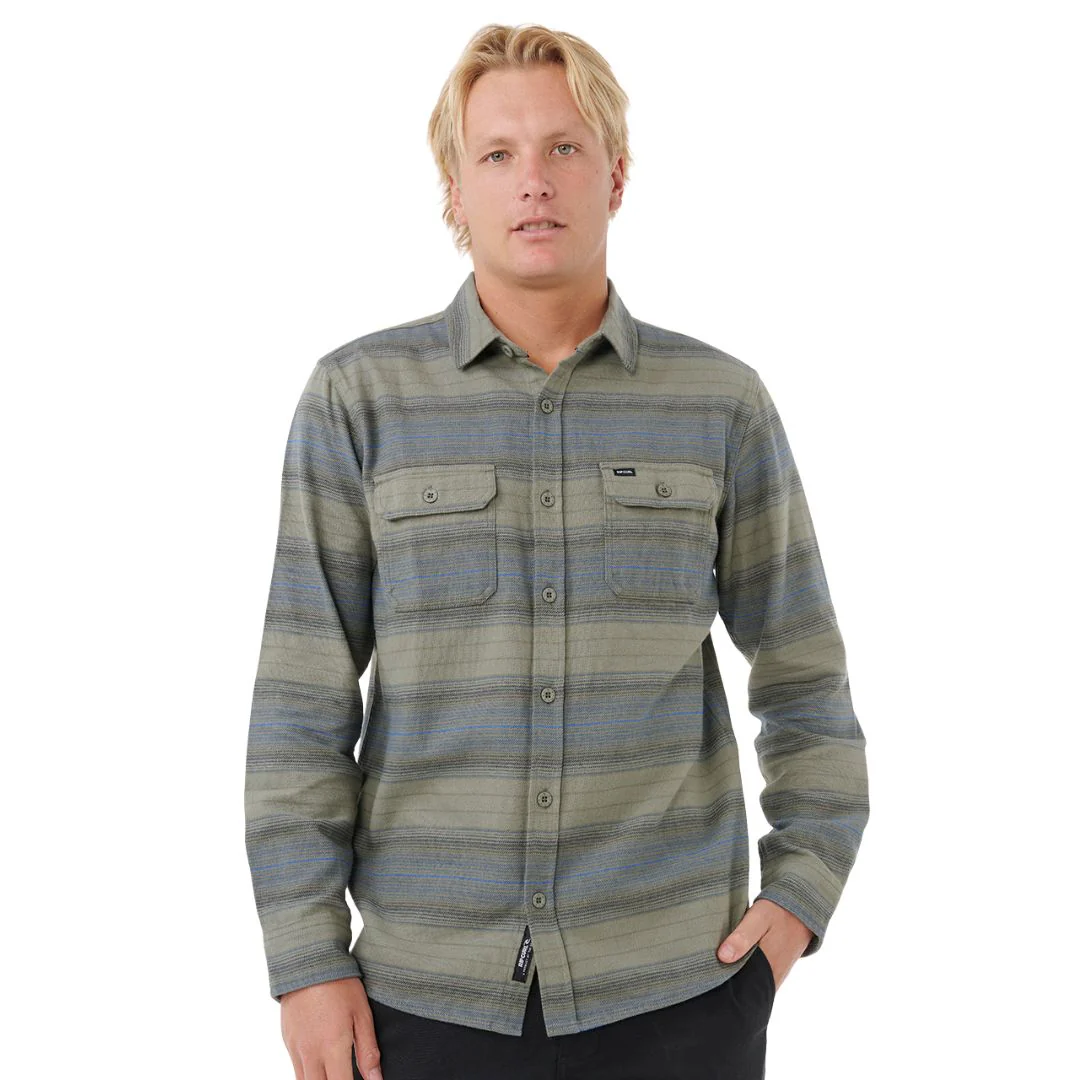 RIP CURL LINE UP FLANNEL SHIRT | CAMISA DE FRANELA CORTE RELAJADO - Imagen 7