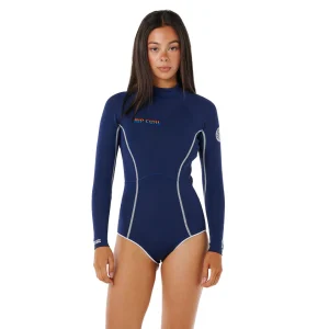 RIP CURL X STEPH GILMORE G-BOMB 1.5MM BZ SPRINGSUIT | TRAJE DE NEOPRENO MANGA LARGA CREMALLERA TRASERA