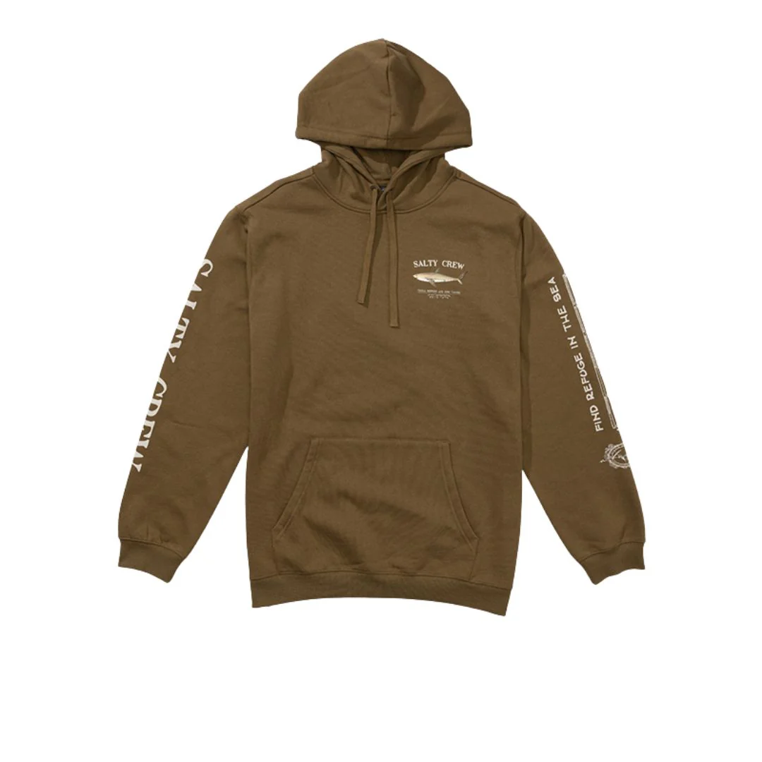 SALTY CREW BRUCE HOOD FLEECE | SUDADERA CON CAPUCHA