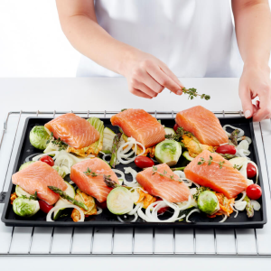 Salvabandejas antiderrame para horno Lékué