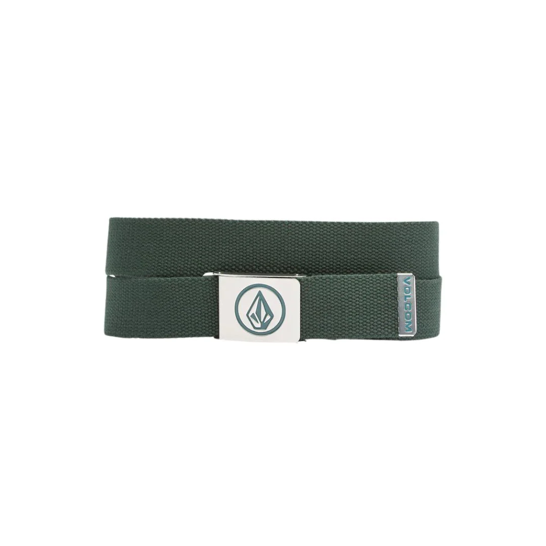 VOLCOM CIRCLE WEB BELT | CINTURÓN DE LONA CON HEBILLA METÁLICA - Imagen 5