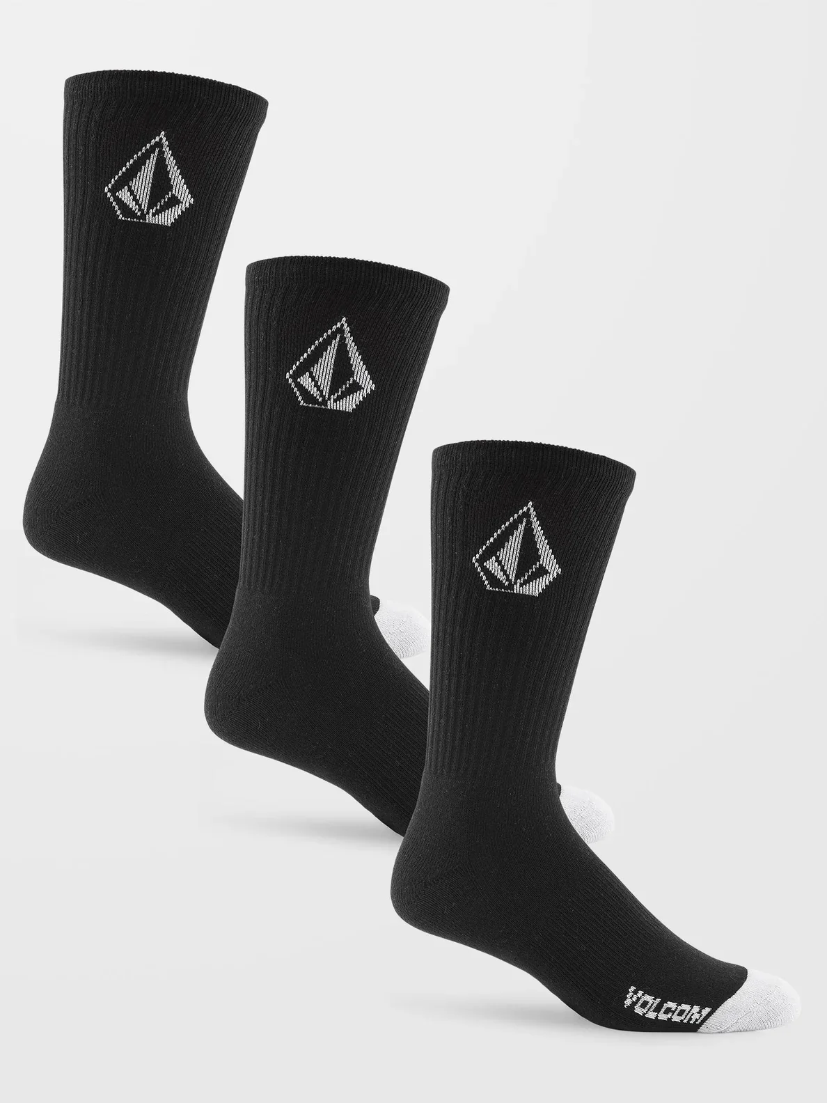VOLCOM FULL STONE SOCK 3PK | CALCETINES DEPORTIVOS DE CANALÉ - Imagen 3