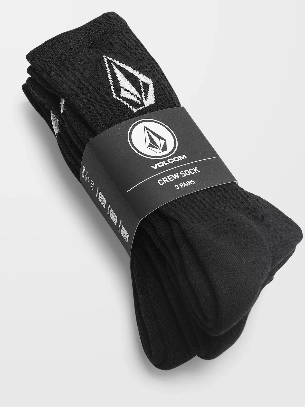 VOLCOM FULL STONE SOCK 3PK | CALCETINES DEPORTIVOS DE CANALÉ - Imagen 2