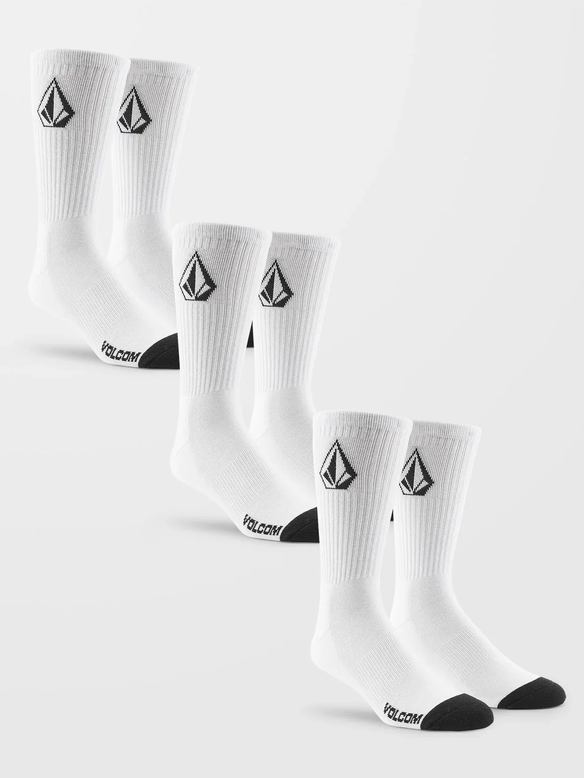 VOLCOM FULL STONE SOCK 3PK | CALCETINES DEPORTIVOS DE CANALÉ - Imagen 5