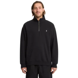 VOLCOM SINGLE STONE QUARTER ZIP | SUDADERA CON CAPUCHA Y MEDIA CREMALLERA