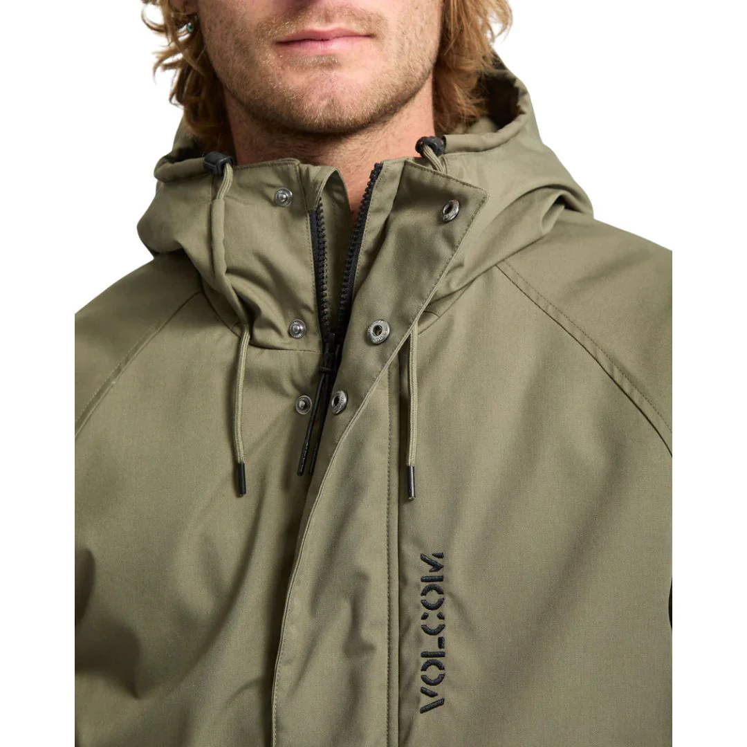 VOLCOM STOKE STONE II 10K | CHAQUETA IMPERMEABLE CON CAPUCHA - Imagen 4